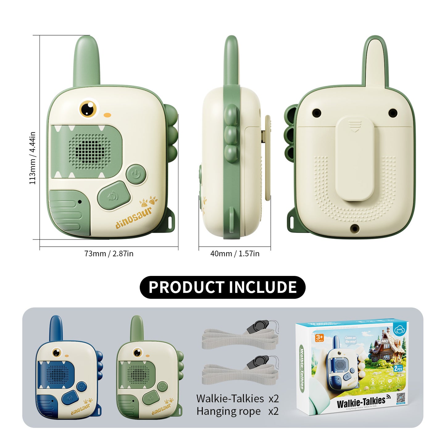 Dinosaur Wireless Intercom Parent-child Interactive Outdoor Toy