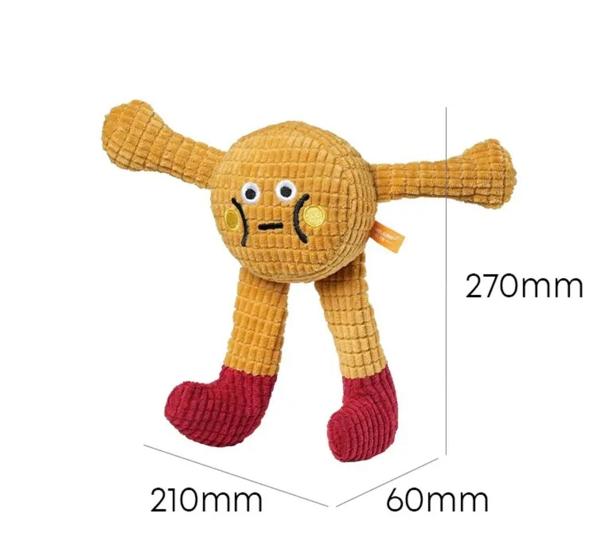 Adorable Squeaky Catnip Toy