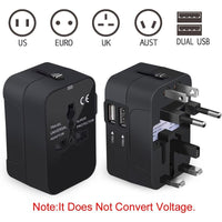 Travel Adapter With USB C, Universal