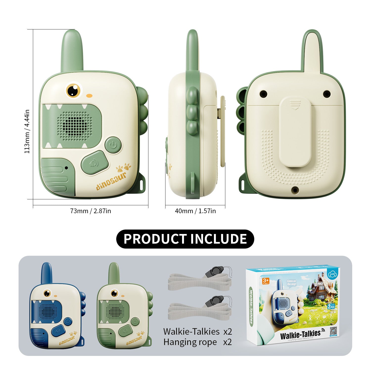 Dinosaur Wireless Intercom Parent-child Interactive Outdoor Toy