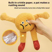 Adorable Squeaky Catnip Toy