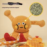 Adorable Squeaky Catnip Toy