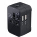 Travel Adapter With USB C, Universal