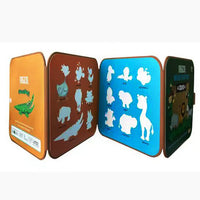 3-in-1 Magical Water Colored Drawing Book & Children's Puzzle Toy