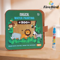 3-in-1 Magical Water Colored Drawing Book & Children's Puzzle Toy