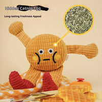 Adorable Squeaky Catnip Toy